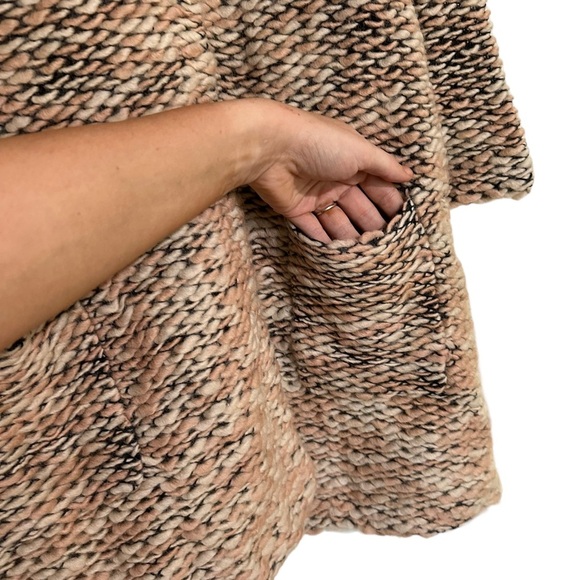 French Connection Textured Tan Coat - Picture 5 of 12